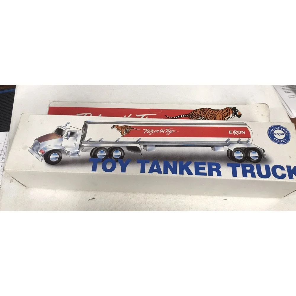 1993  Exxon Rely On The Tiger Tanker Truck-NIB Box In Good Condition
